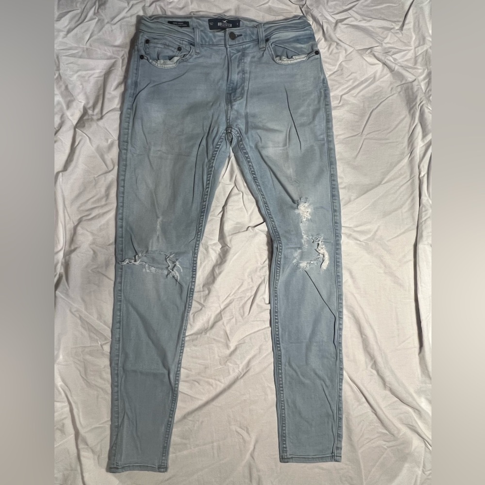Super Skinny Ripped Hollister Jeans